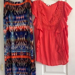 Skirt and shirt set